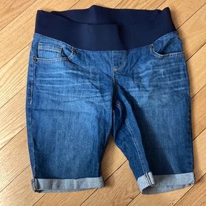 Maternity shorts size small 4/6 denim